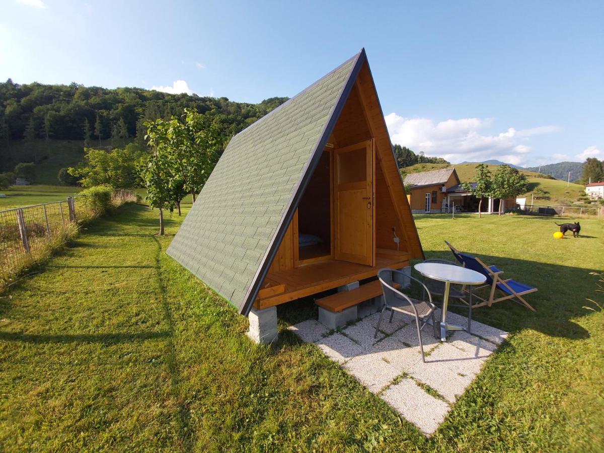 Glamping Hiske Petrin Hotel Tolmin Ngoại thất bức ảnh