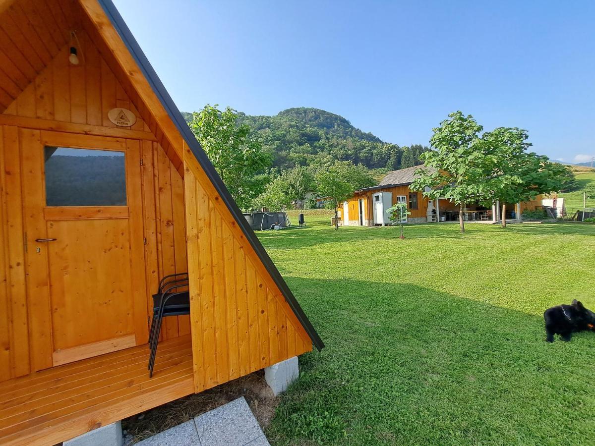 Glamping Hiske Petrin Hotel Tolmin Ngoại thất bức ảnh